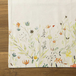 Napperons modernes en lin à carreaux coréens Boho élégants paramètres de table en coton imperméable réutilisable papier jetable pour les mariages - Product Image 2