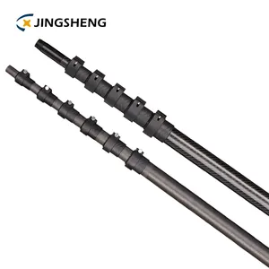 China Factory Rods carbon Telescopic Phone Camera Pole Telescoping Gutter Cleaner With High Quality