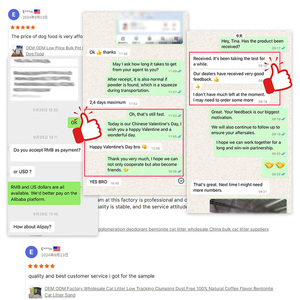 <span class=keywords><strong>ทราย</strong></span>แมวแบรนด์พรีเมียมคุณภาพดี ขายดีที่สุด 100% ดินโซเดียมธรรมชาติ กลิ่นแอปเปิ้ล ดับกลิ่น จับตัวเป็นก้อนแน่น <span class=keywords><strong>ทราย</strong></span>แมวเบนโทไนต์ - Product Image 5