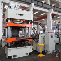 Brique de bloc de sel de léchage d'animaux de 800 tonnes Machine de fabrication bon marché à quatre colonnes