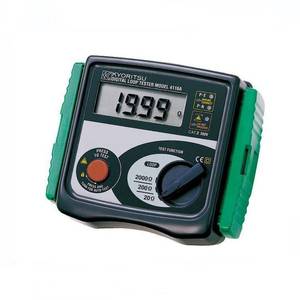 Kyoritsu Digital Loop Tester Model 4118A 2000 200 20 Resistance Meter for <b>Electrical</b> Testing - Product Image 1
