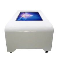Table interactive tactile intelligente HUSHIDA 43 pouces avec écran LCD HD capacitif multi-touch pour jeux et café