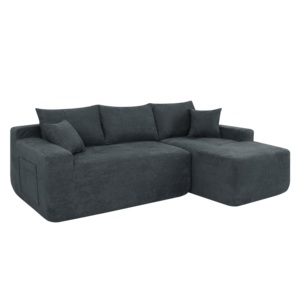 85" Cloud Sectional Couch With L-Shape Chaise,Modern Modular <strong>Sofa</strong> With Deep Seat,Upholstered Couches For Living Room Bedroom - Product Image 5