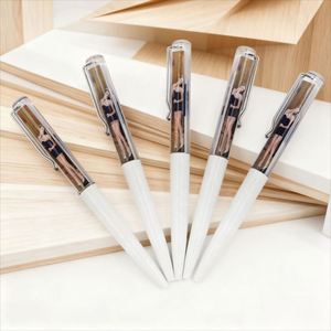 Bolígrafo de Plástico con Ilustración 2D y Logotipo, Bolígrafos Creativos Multicolores para Firmas, Bolígrafo de Gel Personalizado para Regalos - Product Image 2