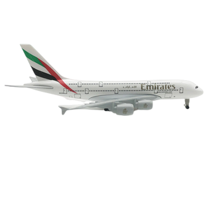 ขายส่งที่กำหนดเองโลหะหัตถกรรม Diecast โลหะผสมสังกะสี20เซนติเมตร1:400เอมิเรตส์ <span class=keywords><strong>A380</strong></span>รุ่นเครื่องบินเอมิเรตเครื่องบินรุ่น - Product Image 5