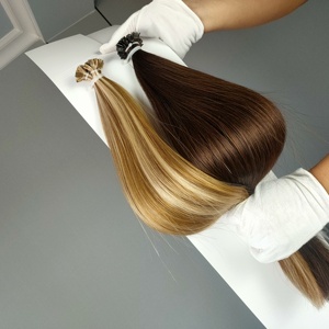 ผมต่อแบบ Pre-Bonded K-Tips ยี่ห้อ Jasmine Beauty ผมแท้บริสุทธิ์แบบ Double Drawn  ชนิด Flat Tip Weft  ต่อผมด้วยเคราติน - Product Image 4