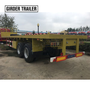 Precio bajo Tri-axle 40ft Skeleton Gooseneck Container Chasis Skeletal Trailer Flatbed Trailer para Container Flatbed Traile - Product Image 5