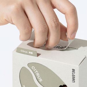 Boîte d'expédition en carton ondulé avec bande d'ouverture facile et fermeture à glissière personnalisée pour les noix - Product Image 2