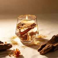 C&H Erstellen Sie Ihre Eigenen Luxus-Duftkerzen im Glas mit Trockenblumen, Private Label, Luxus-Großhandel