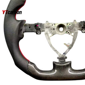 Volant de course personnalisé en fibre de carbone véritable YTcarbon pour Kangoo <span class=keywords><strong>Express</strong></span> 97-08 Van, pièces automobiles, accessoires intérieurs de voiture - Product Image 6