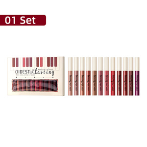 Set de Brillo Labial de Larga Duración con Acabado Mate, Lápiz Labial Líquido que Muestra el Color, Brillo Labial que No se Desvanece - Product Image 6