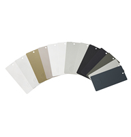 Revêtement en poudre de polyester pur, résistant aux chocs, à haute résistance, coloré, par pulvérisation électrostatique