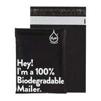 Sacs d'expédition postaux biodégradables D2W 100% en poly pour l'emballage de vêtements