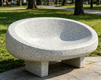 Dalles de terrazzo colorées modernes - Blocs de sol intérieurs durables et antidérapants