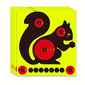 Papel de Tiro de Alta Visibilidad con Múltiples Patrones, Fácil de Despegar, Duradero, para Entrenamiento - Product Image 1