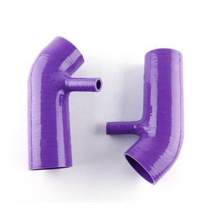 Kit de tuyau d'admission d'air en Silicone Post MAF pour Nissan 09-14 370Z Z34 3.7L VQ3 tuyau de radiateur - Product Image 5