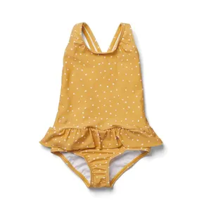 iBaifei Custom Newborn Baby Girl Swimming Suit Fashion Ultraviolet-Proof Baby Swim Wear Summer Kids One Piece Baby Swimsuit