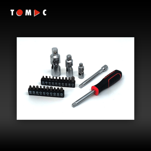 टोमैक क्रव 172-टुकड़े 1/4 ", 3/8", और 1/2 "व्यापक यांत्रिकी के लिए 3-रंग रैचेट हैंडल के साथ सेट करें - Product Image 3