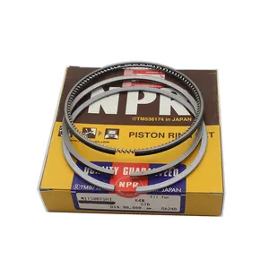 Chính Hãng Nhật Bản NPR Nhà Sản Xuất Động Cơ Diesel K4N Piston Ring Cho MITSUBISHI Máy Xúc Phụ Tùng