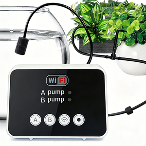 Kit <span class=keywords><strong>d</strong></span>'irrigation goutte à goutte automatique : Minuteur <span class=keywords><strong>d</strong></span>'arrosage WiFi, Tuyau <span class=keywords><strong>d</strong></span>'arrosage <span class=keywords><strong>pour</strong></span> <span class=keywords><strong>plantes</strong></span> <span class=keywords><strong>d</strong></span>'intérieur en pot, serre de jardin - Product Image 5