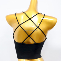 T151 Vente en gros de bustiers, corsets en cristal, vêtements de danse exotiques, costumes sexy en strass élastiques