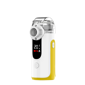 Lưới nebulizers xách tay LED màn hình kỹ thuật số điện cầm tay nhỏ khá y tế Ống hít Hướng dẫn sử dụng máy phun sương - Product Image 1