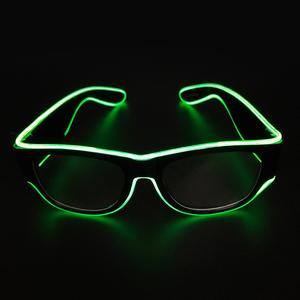 Lunettes LED rechargeables par USB, multicolores, à lentilles fumées clignotantes, pour fêtes, remises de diplômes, Saint-Valentin, Ramadan, Thanksgiving, cadeaux - Product Image 4