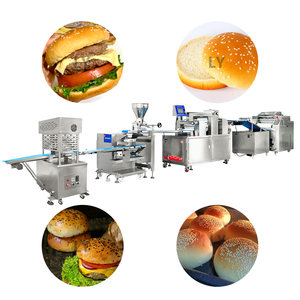 Trung Quốc Burger bánh mì làm cho máy hiệu quả cao & đầu ra tự động Hamburger bánh mì máy dây chuyền sản xuất - Product Image 1