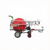 Machine d'irrigation à enrouleur de tuyau Cloud Flow YL-8JP63-100-D (arroseur double usage) pour pulvérisation et irrigation par aspersion.