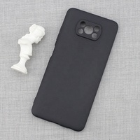 Casing Penutup Belakang Ponsel Bahan Silikon Matte 1.2Mm, Casing Penutup Belakang Ponsel untuk Xiaomi 10T Pro Poco X3 Pro
