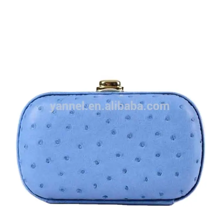 Bolso de mano exótico de cuero para mujer, bolsa de mano de diseñador de cuero, bolso de mano de china, para vestido, Noche y Cena