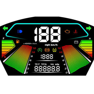 Benutzer definierter Elektromotor VA-Typ LCD-Panel VA LCD-Segment anzeige LCD-Bildschirm für die Segment anzeige des elektrischen Motorrads - Product Image 3