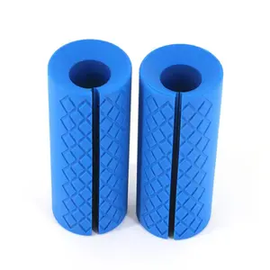 Meditech Barbell Silicone Grips silicon barbell grips Multi Weightlifting Training