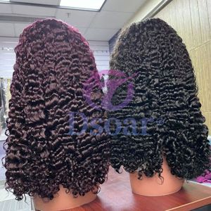 Extensions de cheveux humains vierges brésiliens bouclés, 18-22 pouces, double trame machine, pose rapide, ondulations 3C4A, boucles spirales, toutes couleurs - Product Image 6