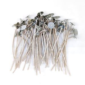 Fabricant de machines à mèches de bougies, mèches de bougies comestibles tressées serrées de 12 cm - Product Image 2