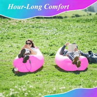 Canapé gonflable, chaise longue gonflable, canapé gonflable de camping, canapé gonflable portable pour le camping et le jardin