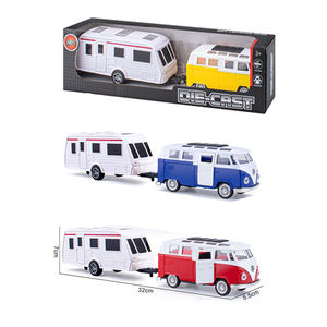 Tirer remorque <span class=keywords><strong>armoire</strong></span> modèle retirer enfants jouets métal <span class=keywords><strong>voiture</strong></span> bus HN969284 - Product Image 3