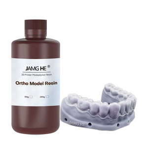 Nhựa nha khoa <span class=keywords><strong>3D</strong></span> JAMG HE, có thể rửa bằng nước, dùng làm mẫu chỉnh nha, thích hợp cho máy Epax, Phrozen, v.v. - Product Image 5