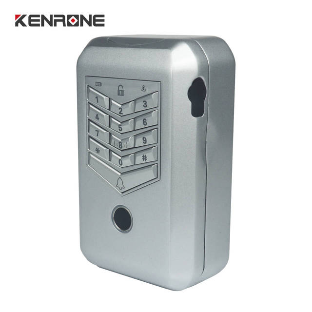 Smart Bluetooth Lock  Safe for Property Rentals and Home Security Waterproof Wall Mounted Key Box with App Control