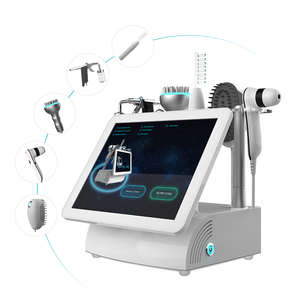 Loại mới tăng trưởng tóc đầu da đầu Massager sinh học bàn chải oxy phun da đầu da phân tích máy 5 En 1 - Product Image 1