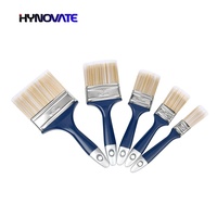 Pinceau de peinture à filament PET pur 100% bon marché d'usine ODM pinceaux muraux industriels bricolage OEM manche en plastique