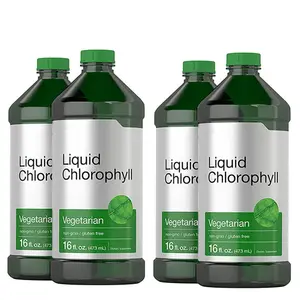 Hot Selling Custom Label Non-Gmo Gluten Free Vegetarian Organic Drop Mint Natural Flavor Liquid Chlorophyll For Adults