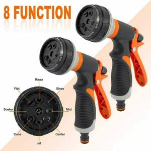 Multi Functional <b>Rubber</b> Coated Water Gun for Gardening, Watering Plants, Watering Vegetables, and <b>Spraying</b> Heads for Cars - Product Image 4