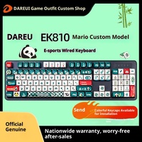 DAREU K810 Mechanical Keyboard Alloy Edition Wired /USB RGB Lighting 1000Hz Polling Full Size Gaming Keyboard Dareu