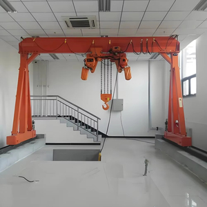 Customized Single Girder Crane MH Rail Mounted Goliath 5-32 Ton Capacity for Outdoor Yard and Warehouse Lifting Superior Stabili - Product Image 1