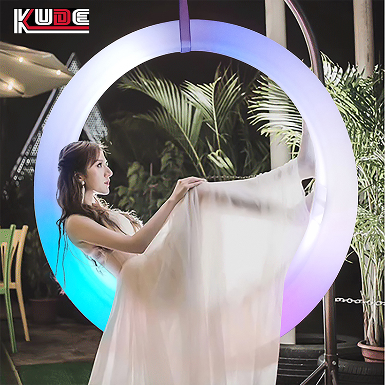 Светодиодные качели, светящиеся 16 rgb, меняющие цвет, дистанционное управление, круглые цветные Подвесные светодиодные качели для улицы