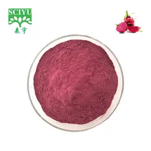 Natural 100% Water Soluble Red Dragon Fruit Powder Organic Pink Pitaya Powder Dragon Fruit Extract