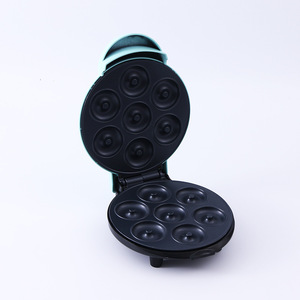 Donut Maker Mini Electric Round Baker For Household Breakfast Cake Cookie Maker Light Food <b>Machine</b> With Double Sided Heating - Product Image 3