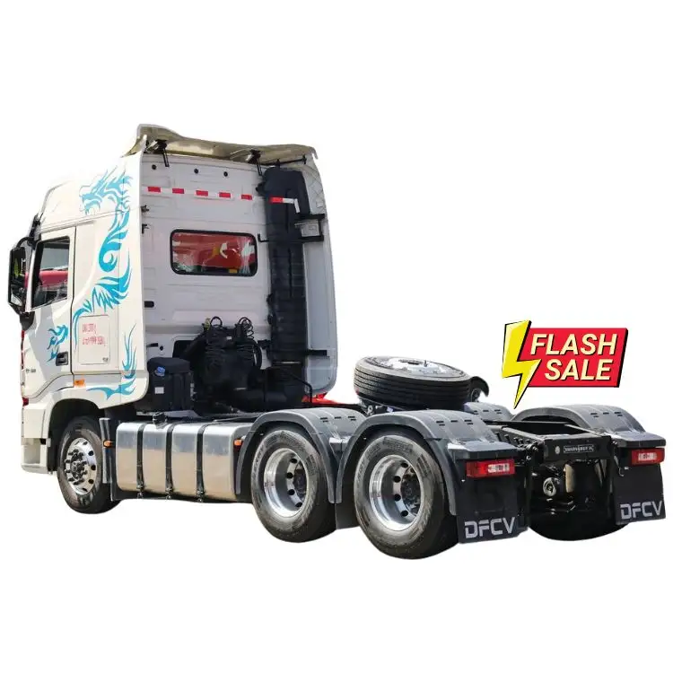 Hot Sale Dongfeng Tianlong GX Tractor Truck Cummins Z14 Series AMT Automatic Transmission 6x4 Drive Wheel Diesel Fuel New Left