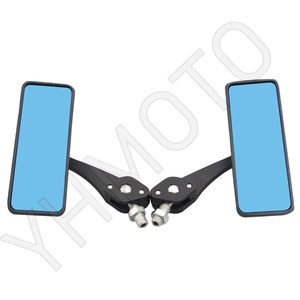 Espejo Retrovisor Lateral Universal para Motocicleta YHMOTO con Pernos M10 M8 de 8 mm y 10 mm para Motocicleta Deportiva, Scooter - Product Image 2